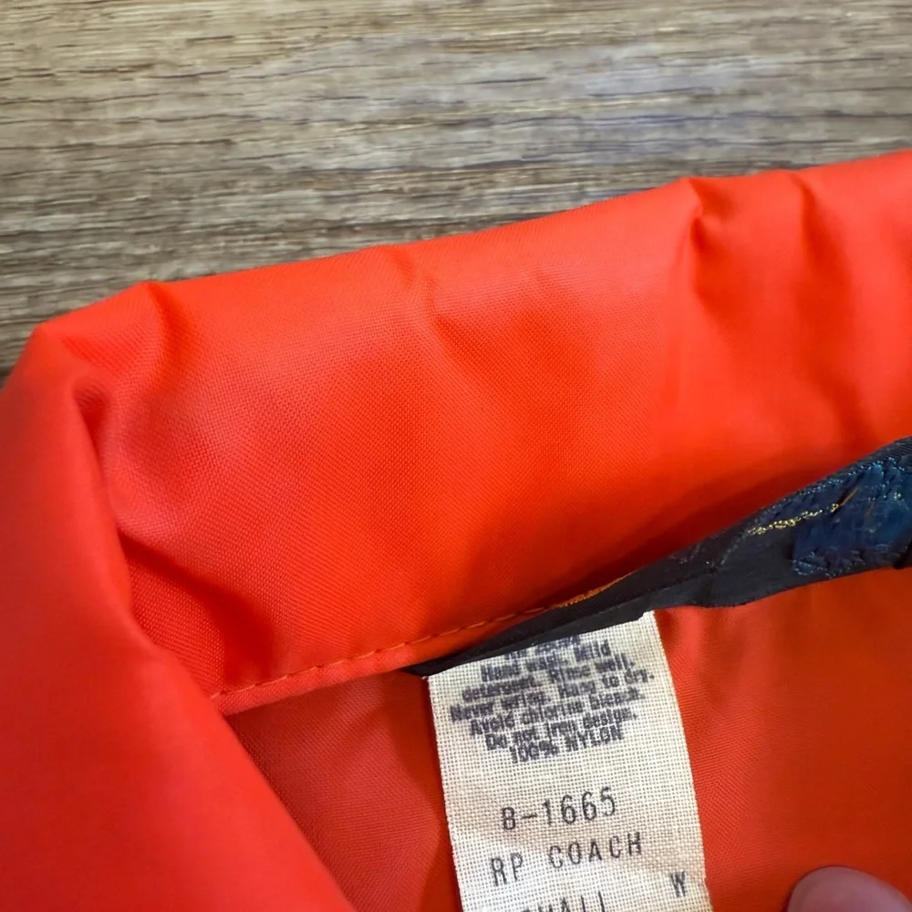 Vintage 60s Champion Clemson University Coach Windbreaker - Picture 6 of 8